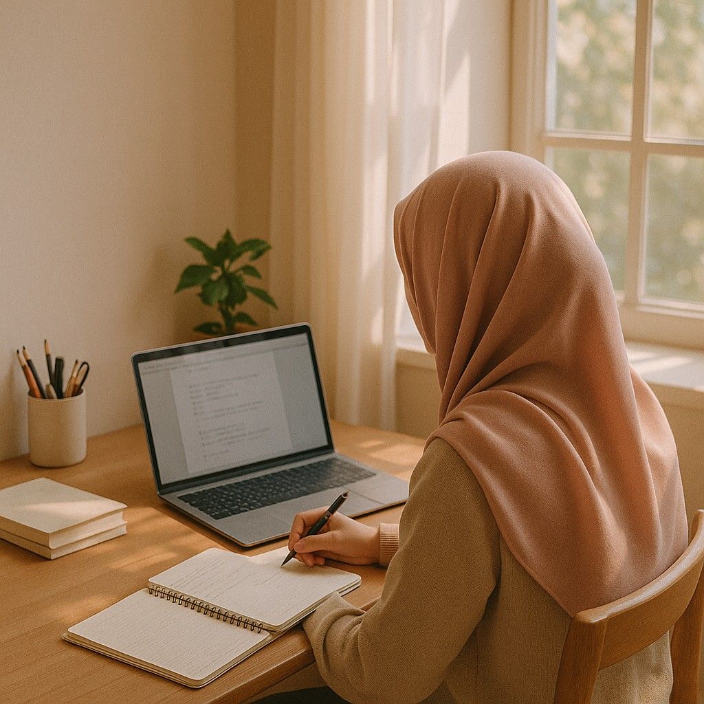 Team members helping community